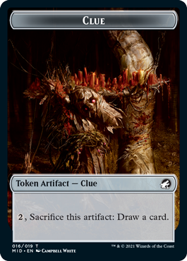 Clue Token - Foil
